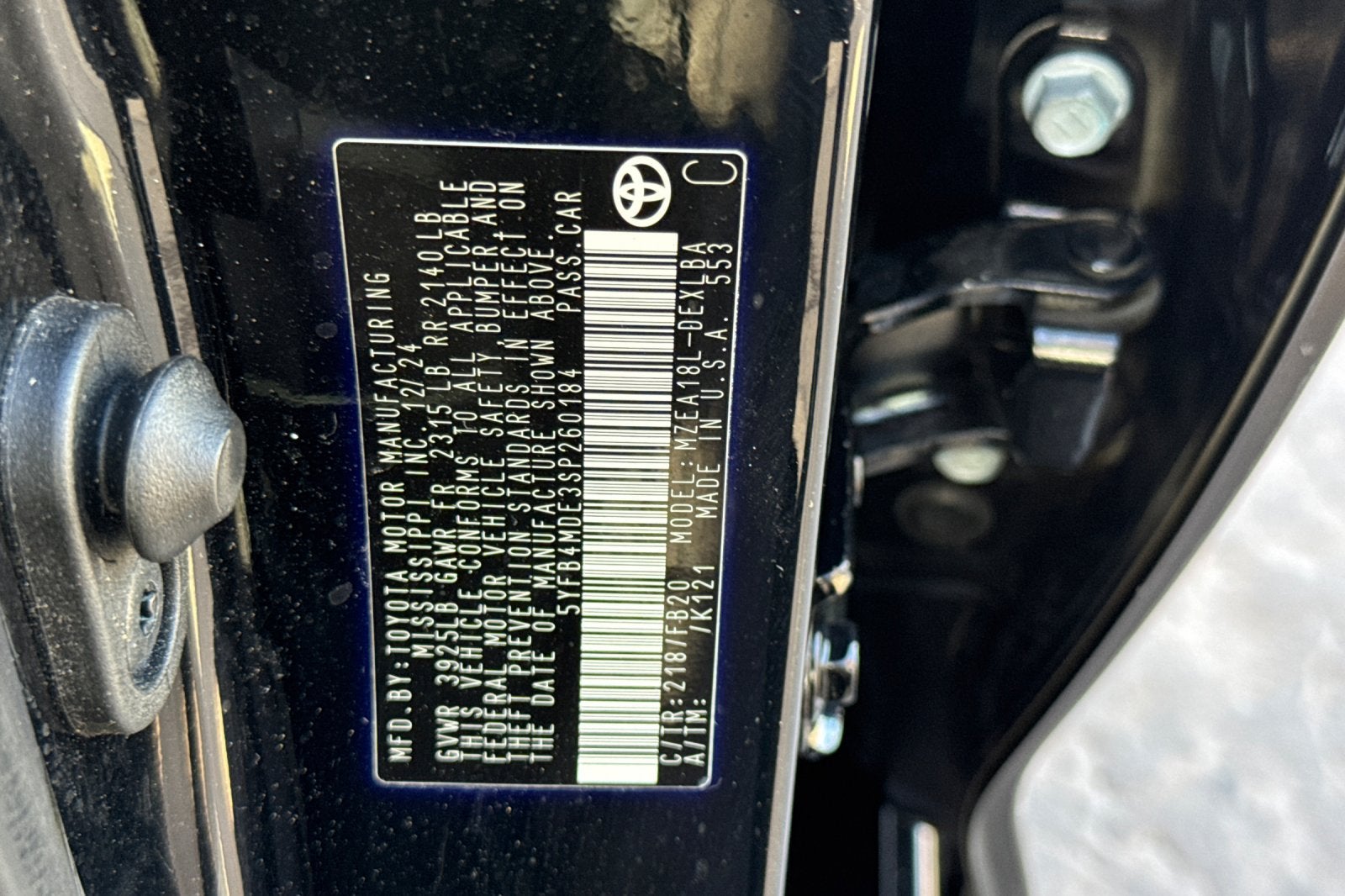 2025 Toyota Corolla LE