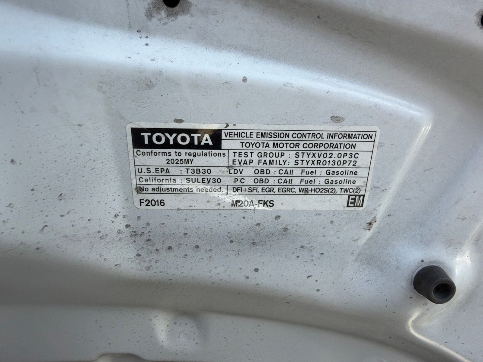 2025 Toyota Corolla LE