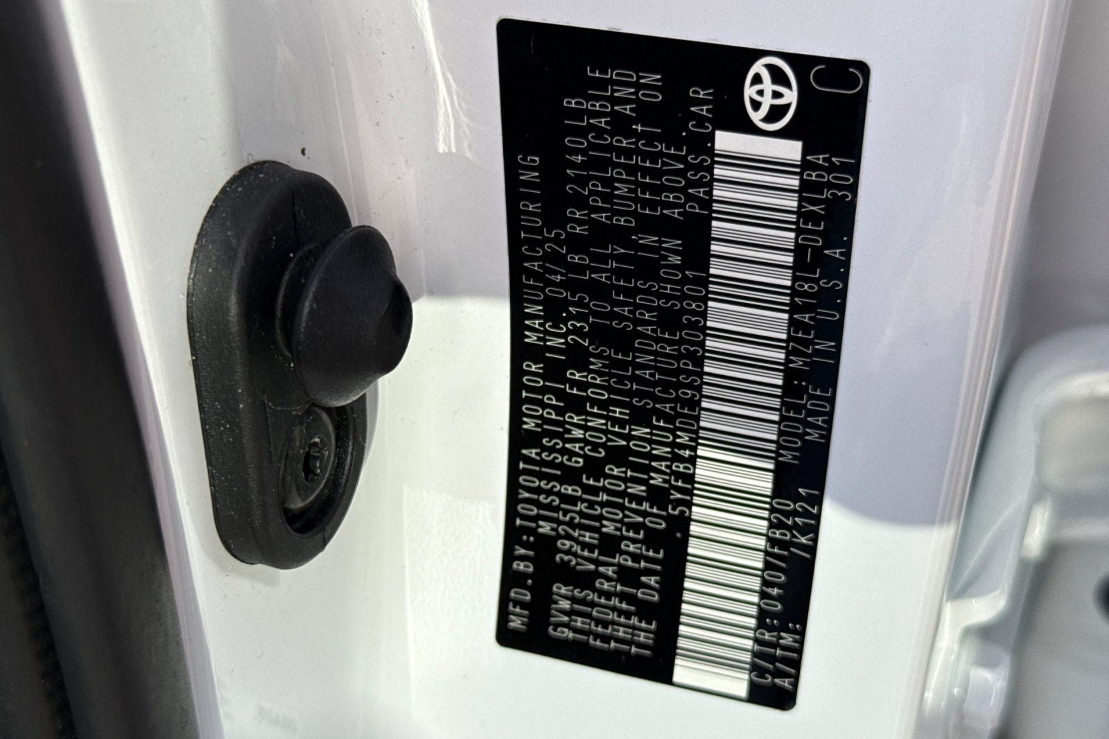 2025 Toyota Corolla LE