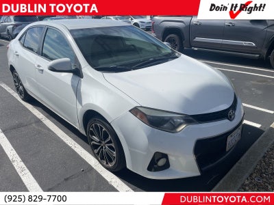 2016 Toyota Corolla S Plus