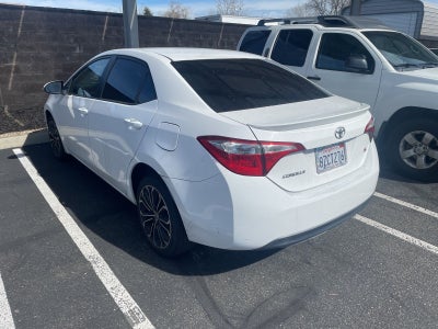 2016 Toyota Corolla S Plus