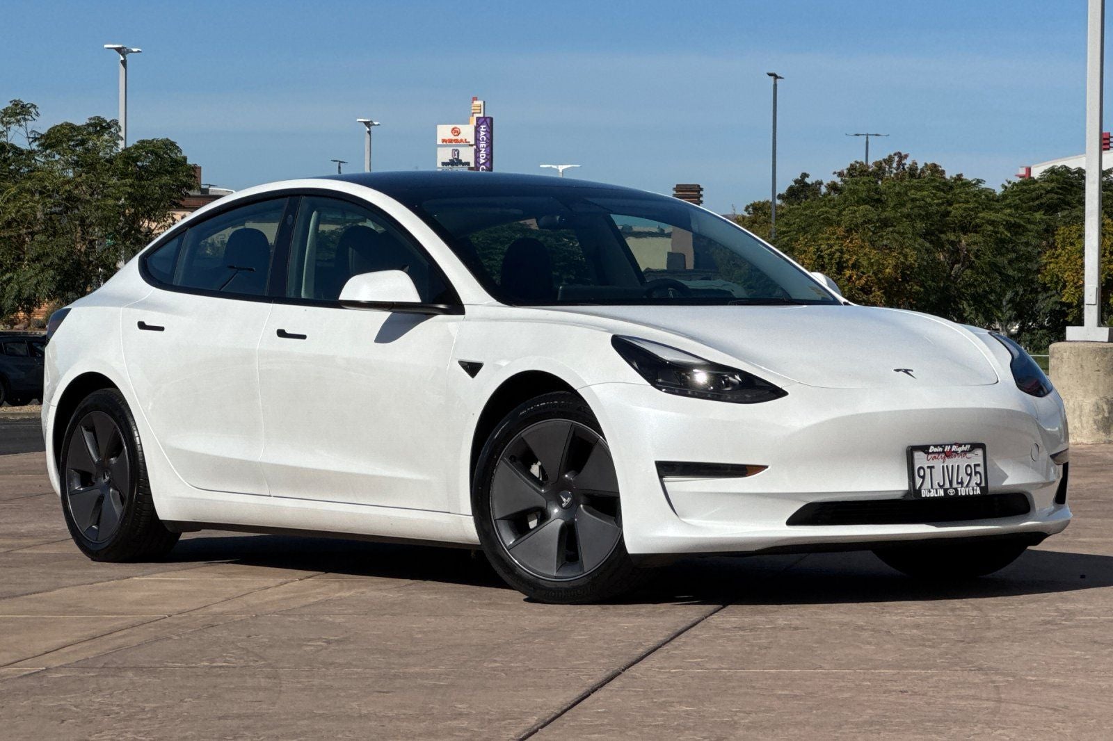 Used 2023 Tesla Model 3 Base with VIN 5YJ3E1EA1PF627243 for sale in Dublin, CA