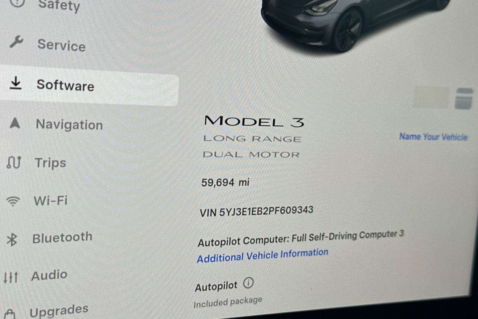 2023 Tesla Model 3 Long Range