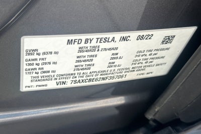 2022 Tesla Model X Plaid