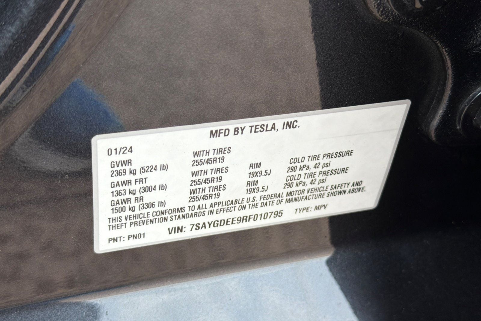 2024 Tesla Model Y Long Range