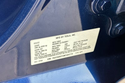 2022 Tesla Model Y Performance