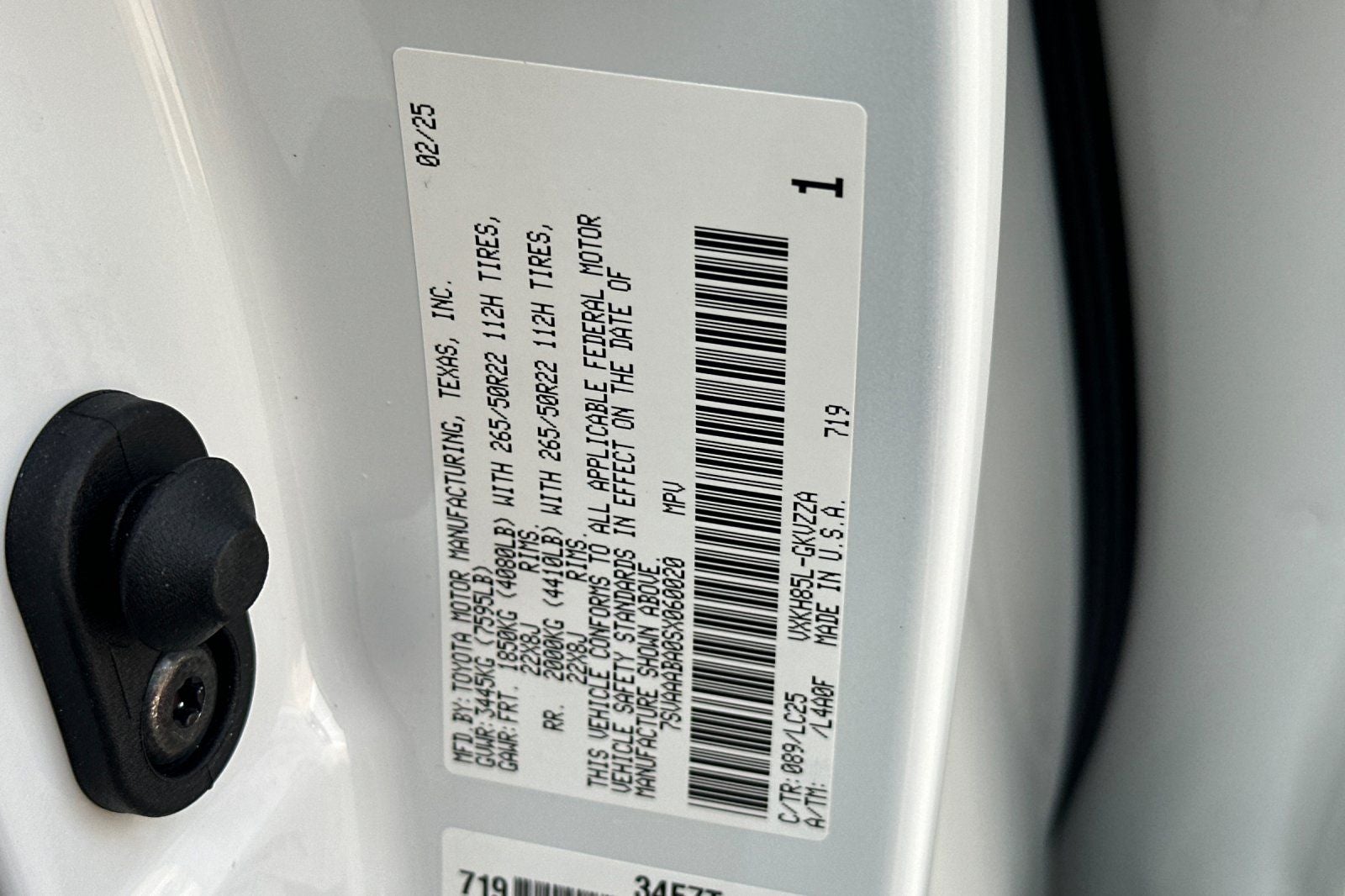 2025 Toyota Sequoia Capstone