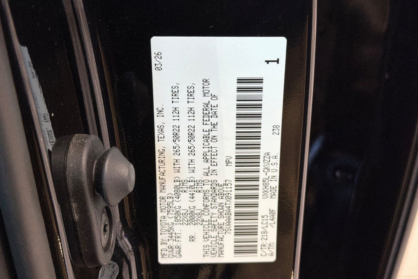 2026 Toyota Sequoia Capstone