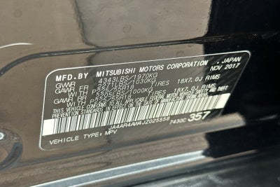 2018 Mitsubishi Outlander Sport SEL