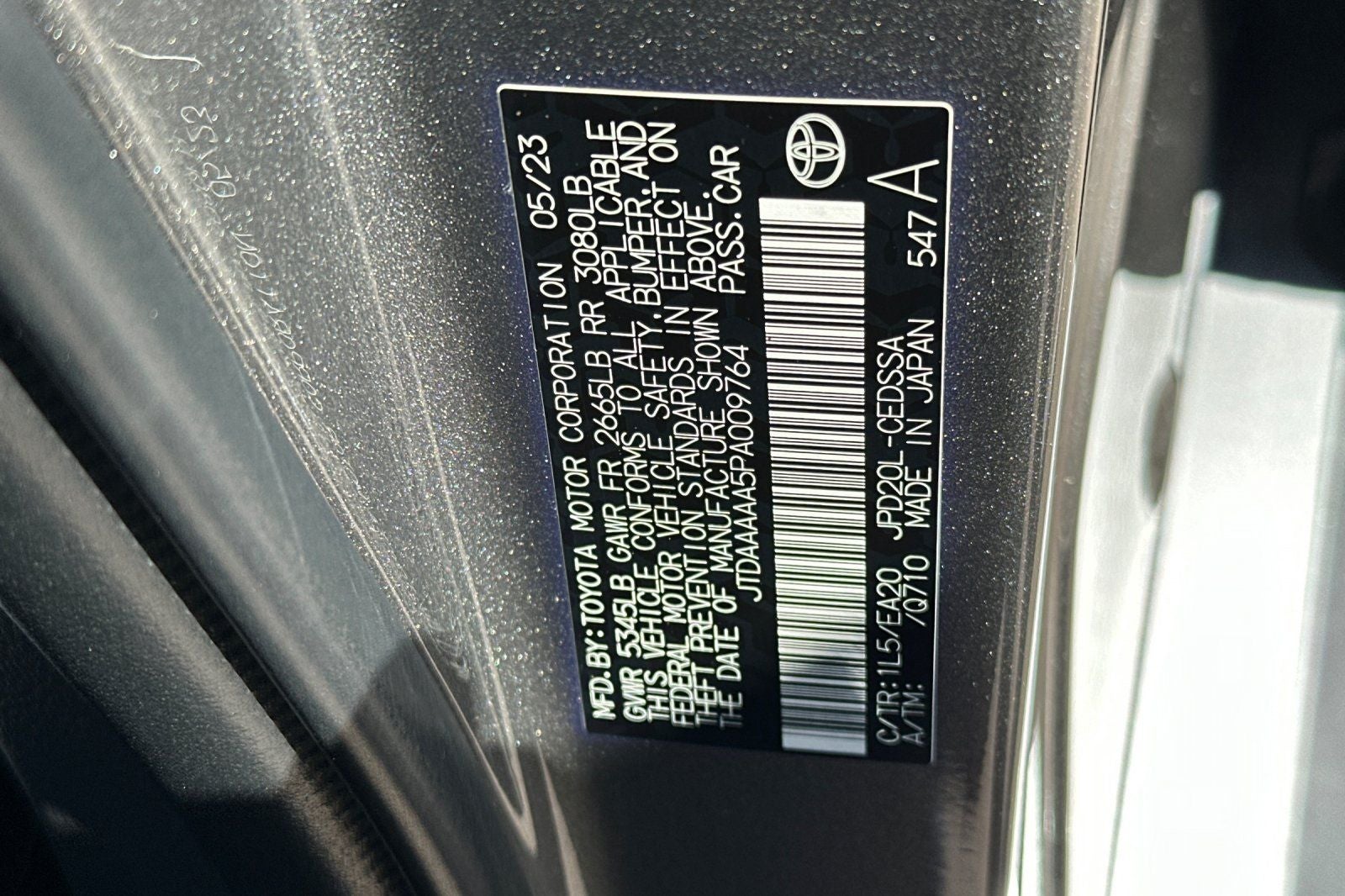 2023 Toyota Mirai XLE