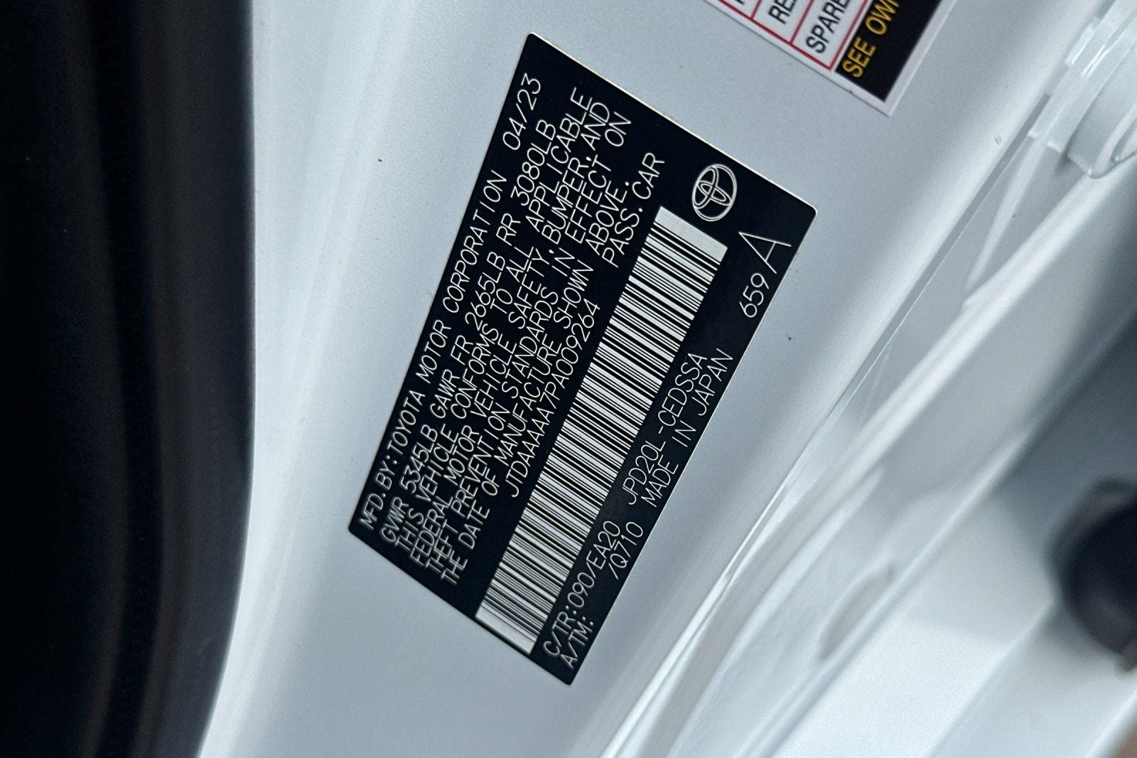 2023 Toyota Mirai XLE