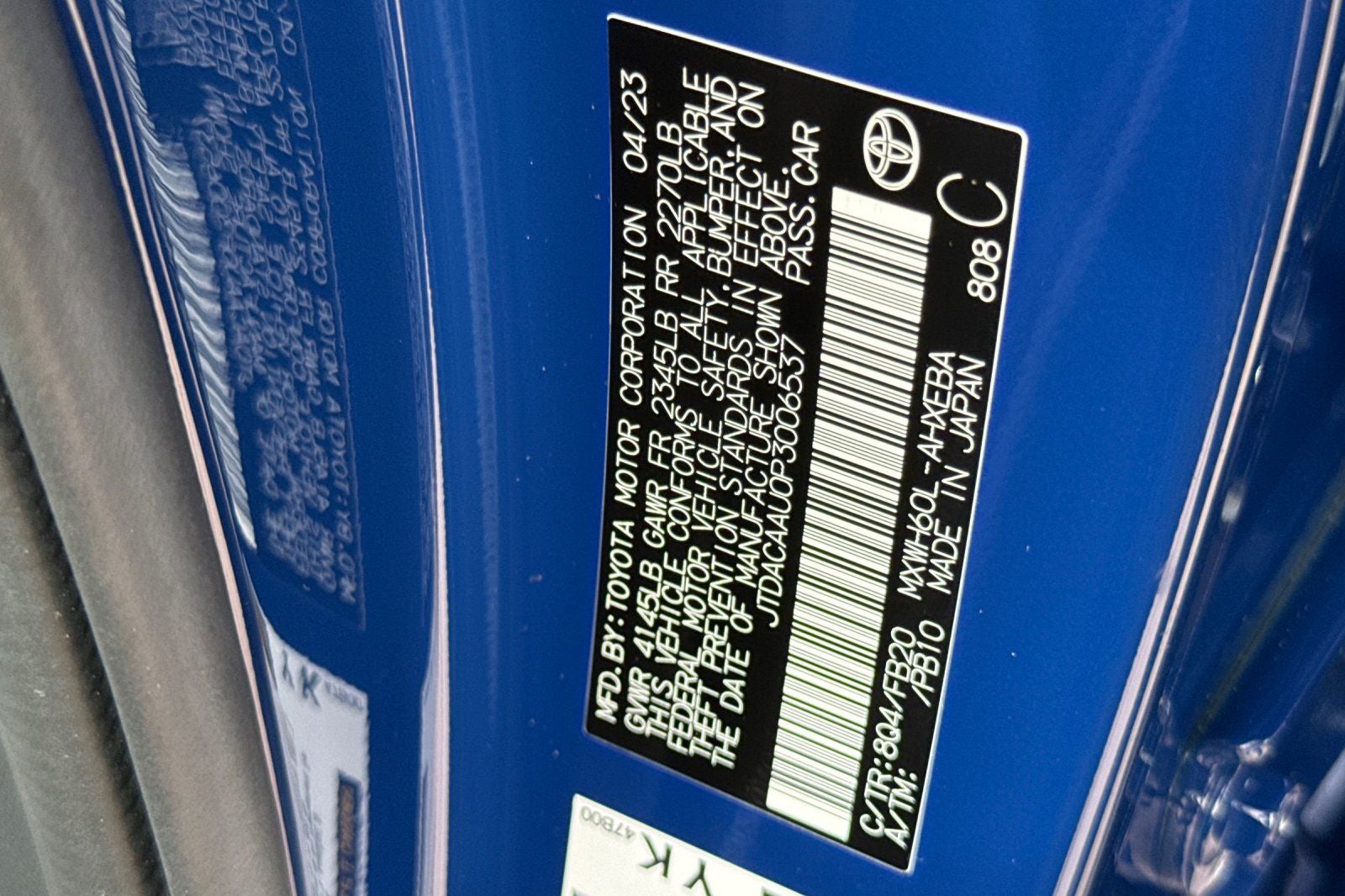 2023 Toyota Prius LE