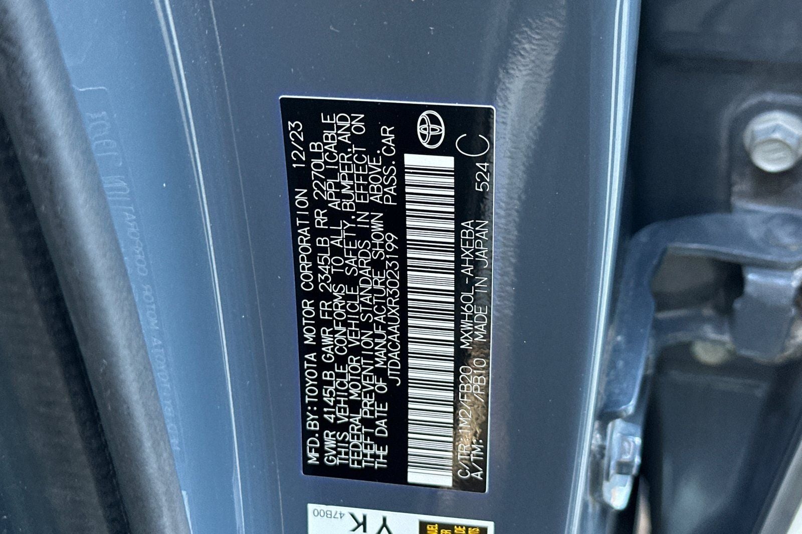 2024 Toyota Prius LE