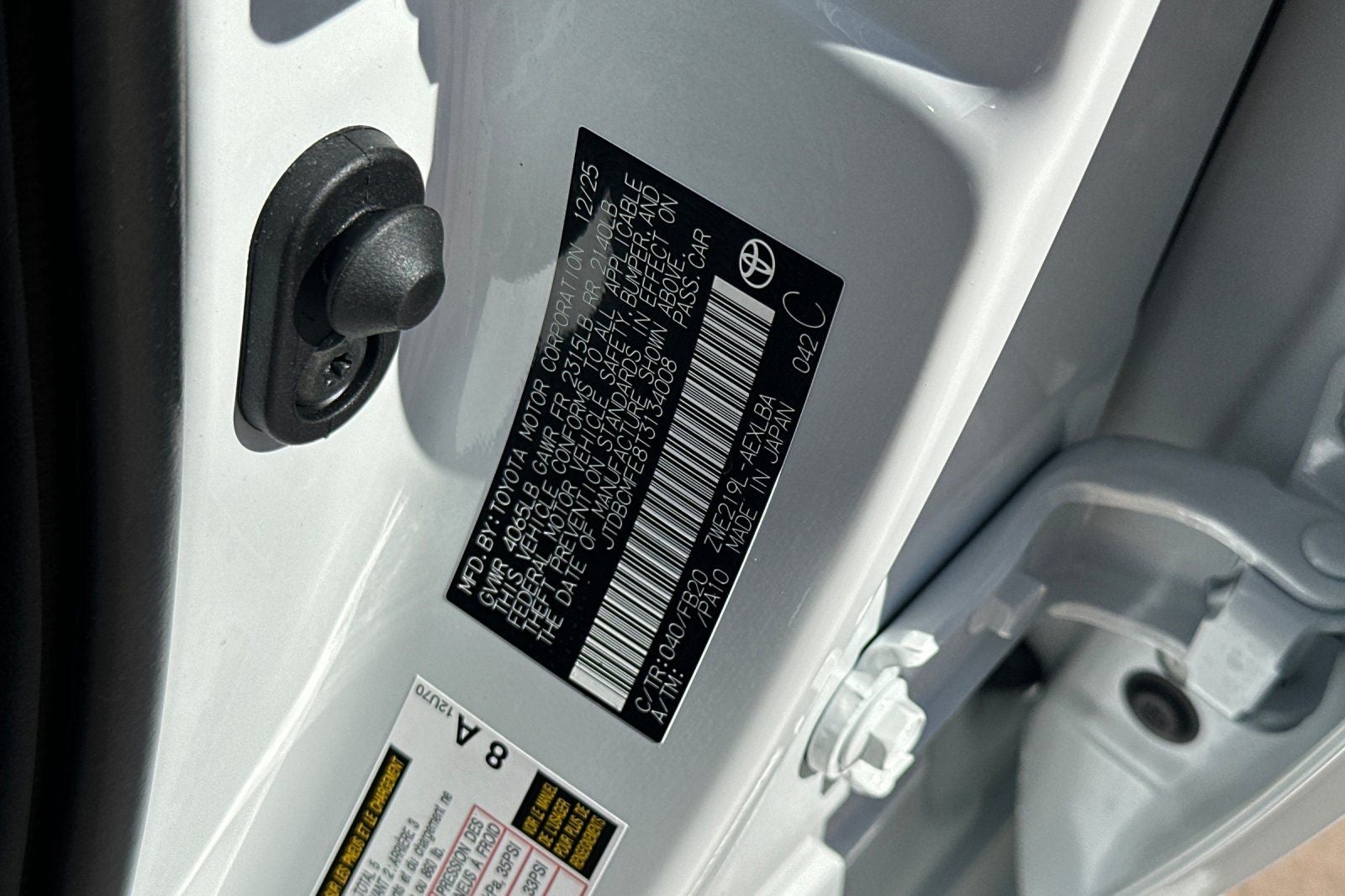 2026 Toyota Corolla Hybrid LE