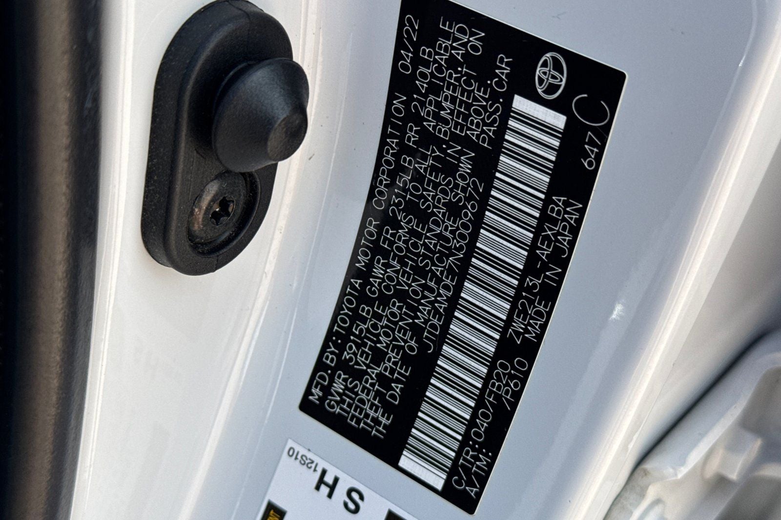2022 Toyota Corolla Hybrid LE