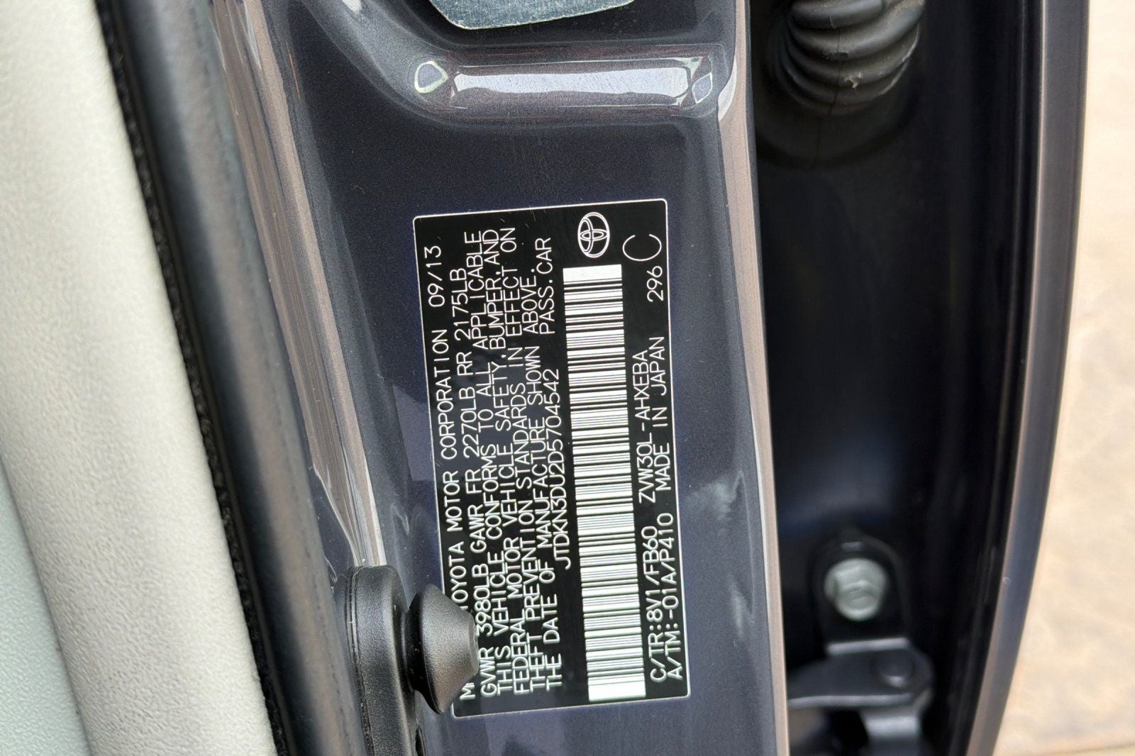 2013 Toyota Prius Two