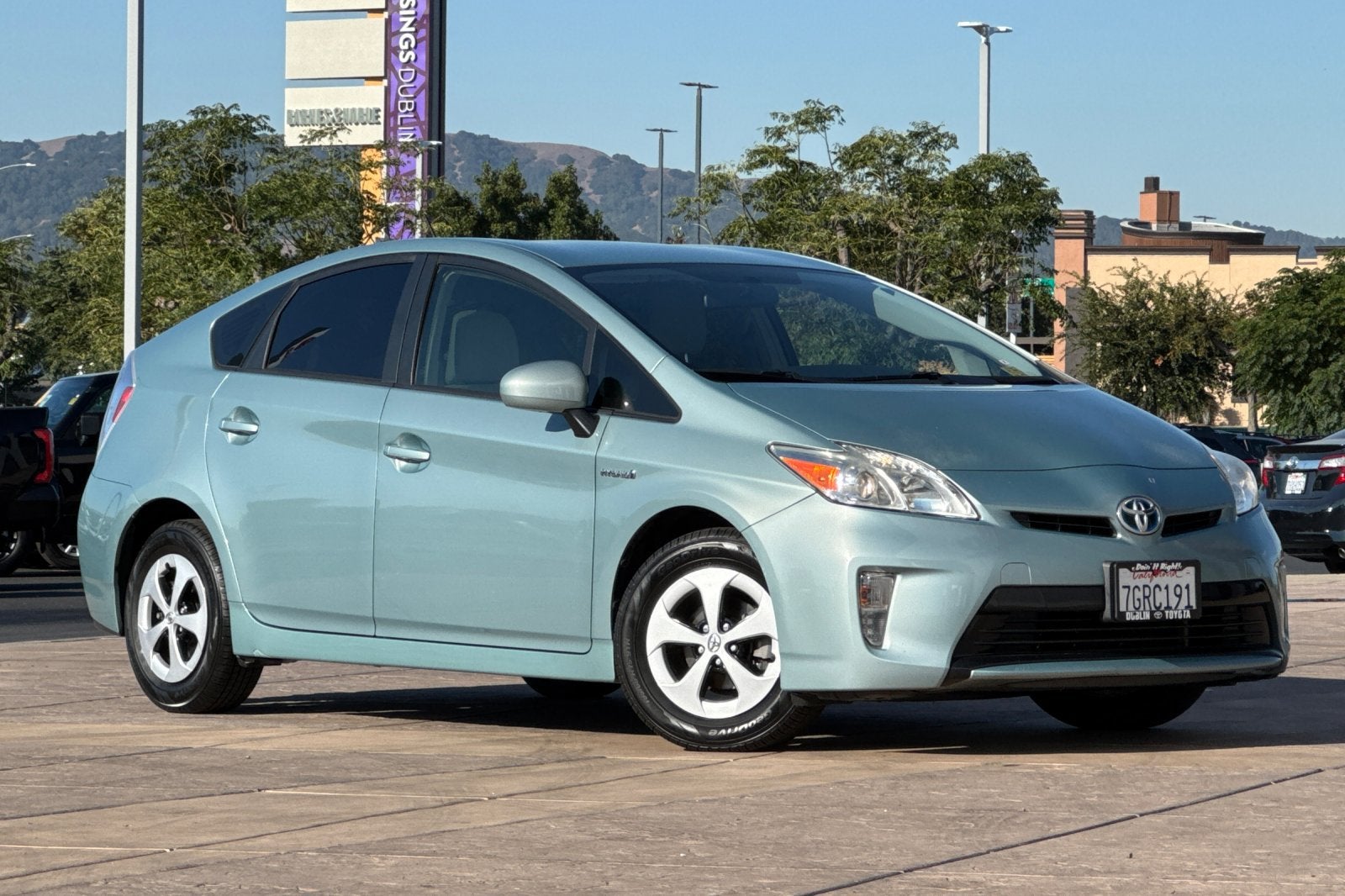 Used 2014 Toyota Prius Three with VIN JTDKN3DU7E1824667 for sale in Dublin, CA