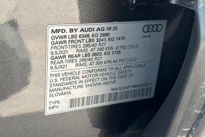 2021 Audi Q7 55 Premium Plus quattro