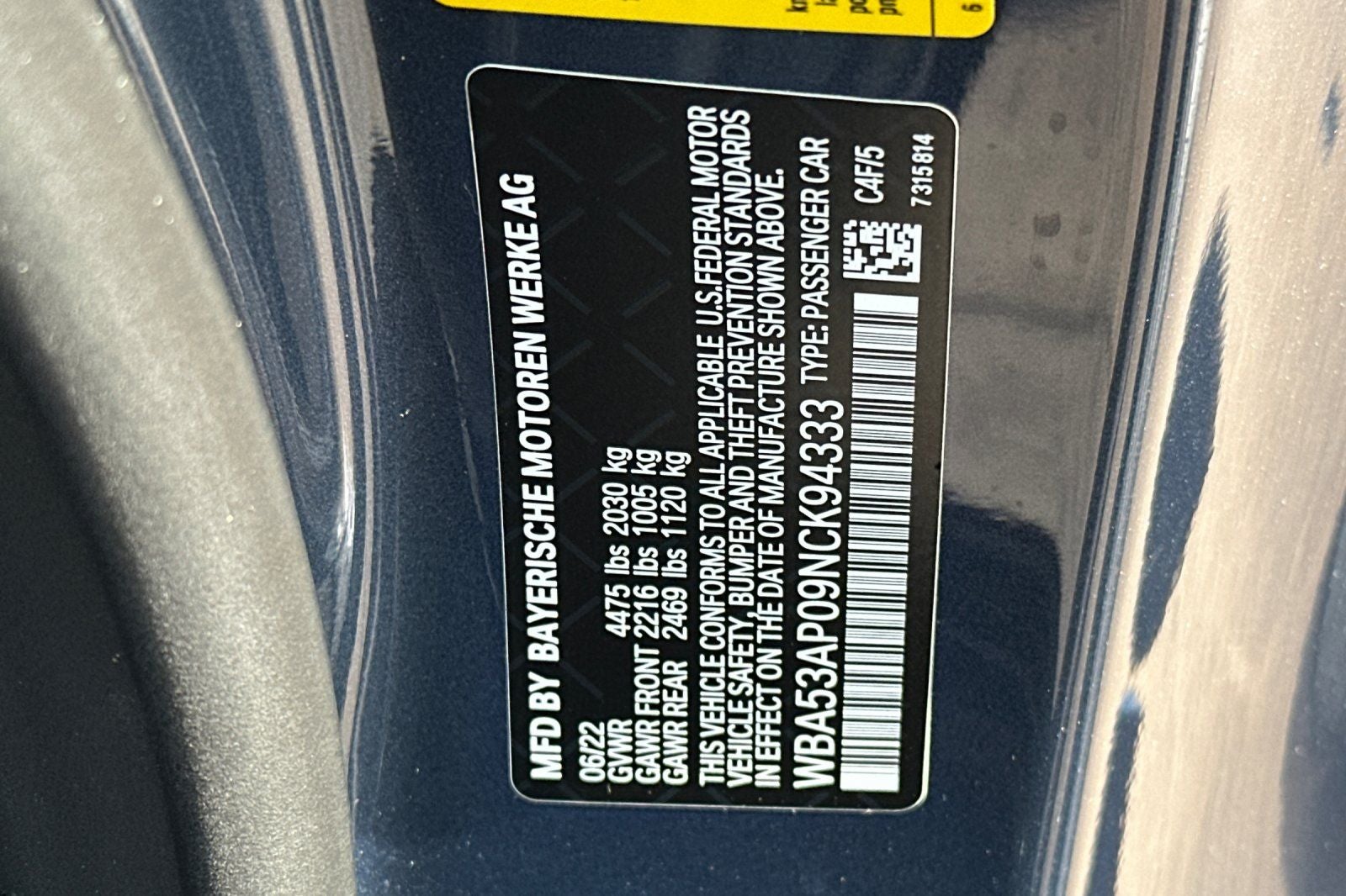 2022 BMW 4 Series 430i