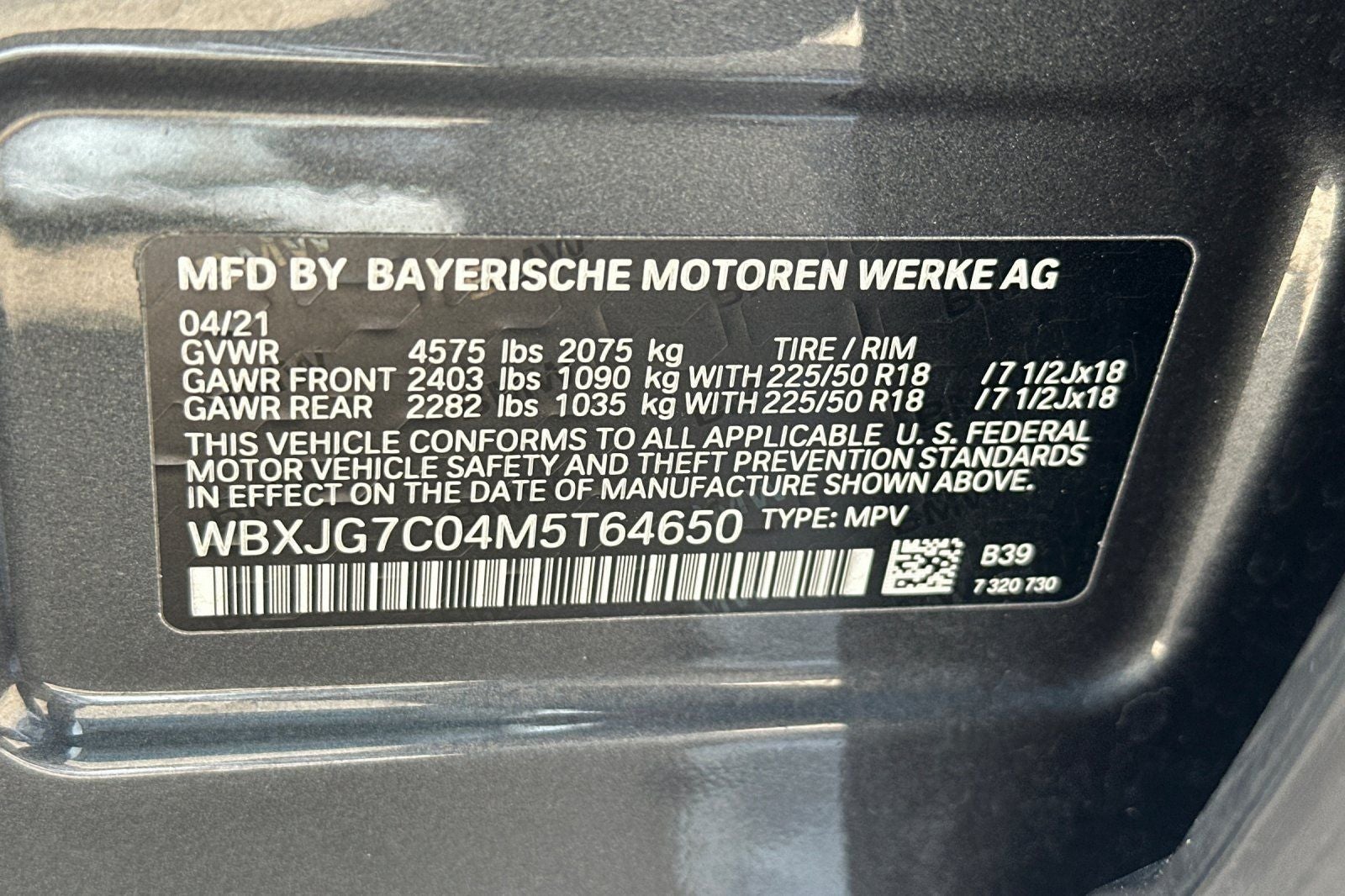 2021 BMW X1 sDrive28i
