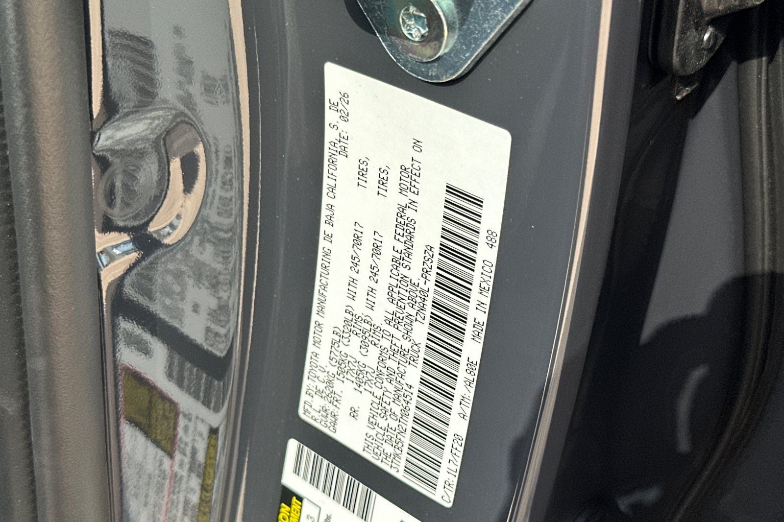 2026 Toyota Tacoma SR5