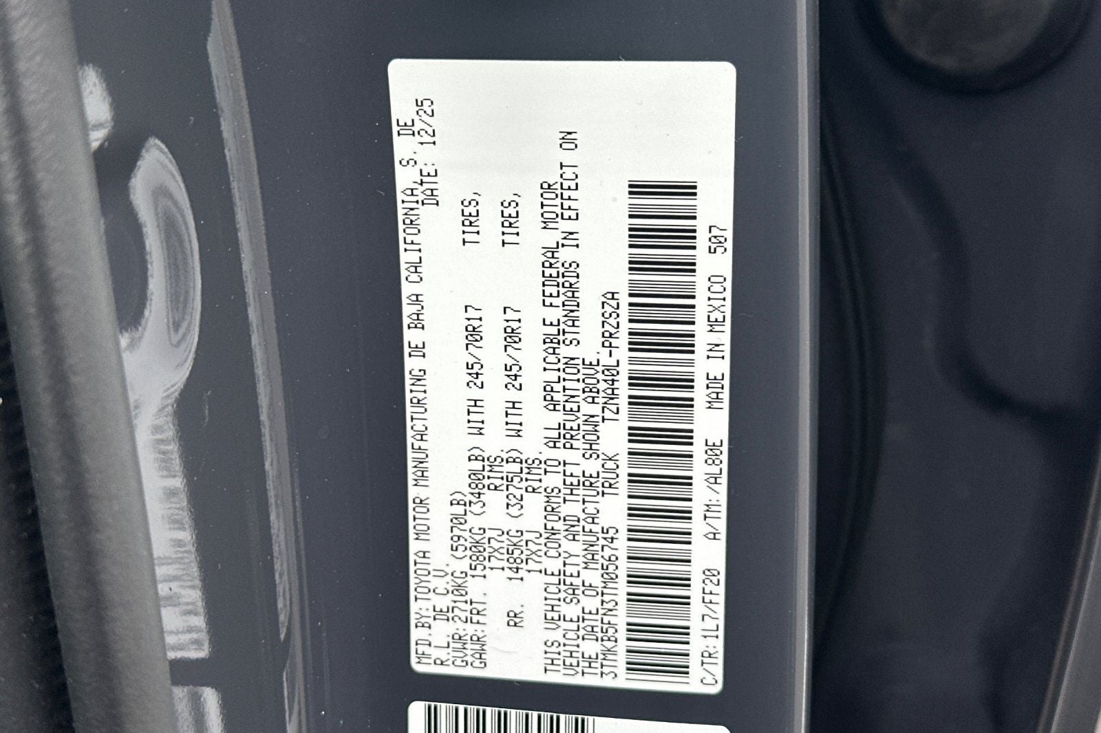 2026 Toyota Tacoma SR5