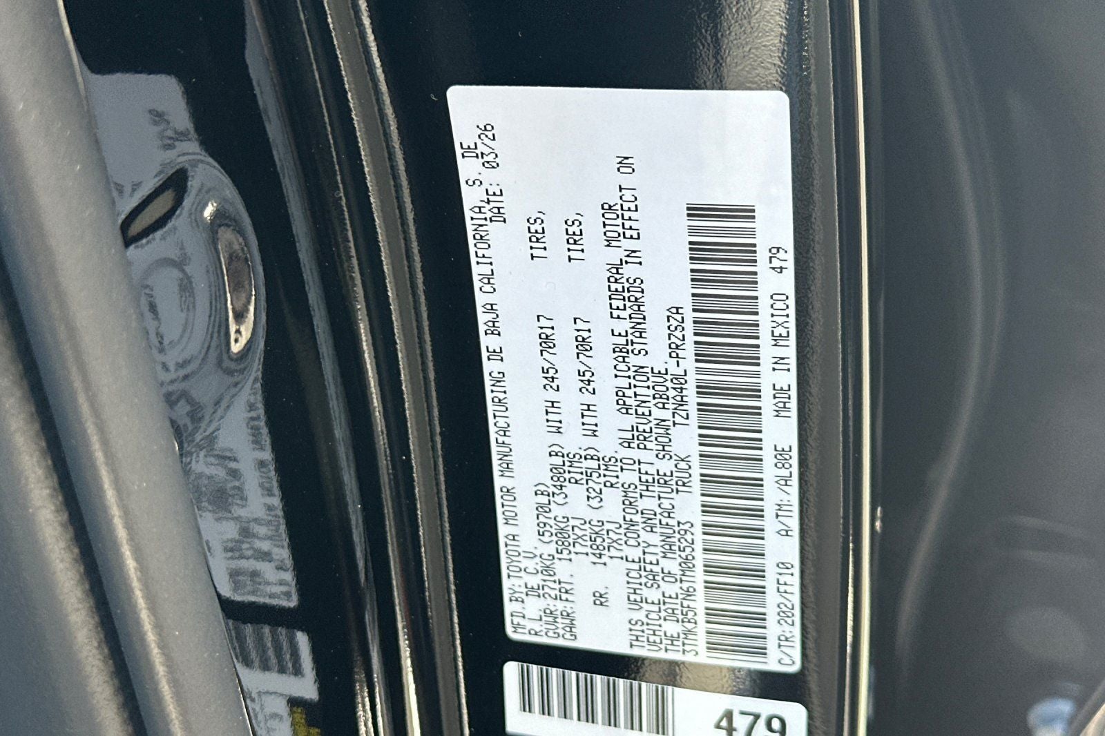 2026 Toyota Tacoma SR5