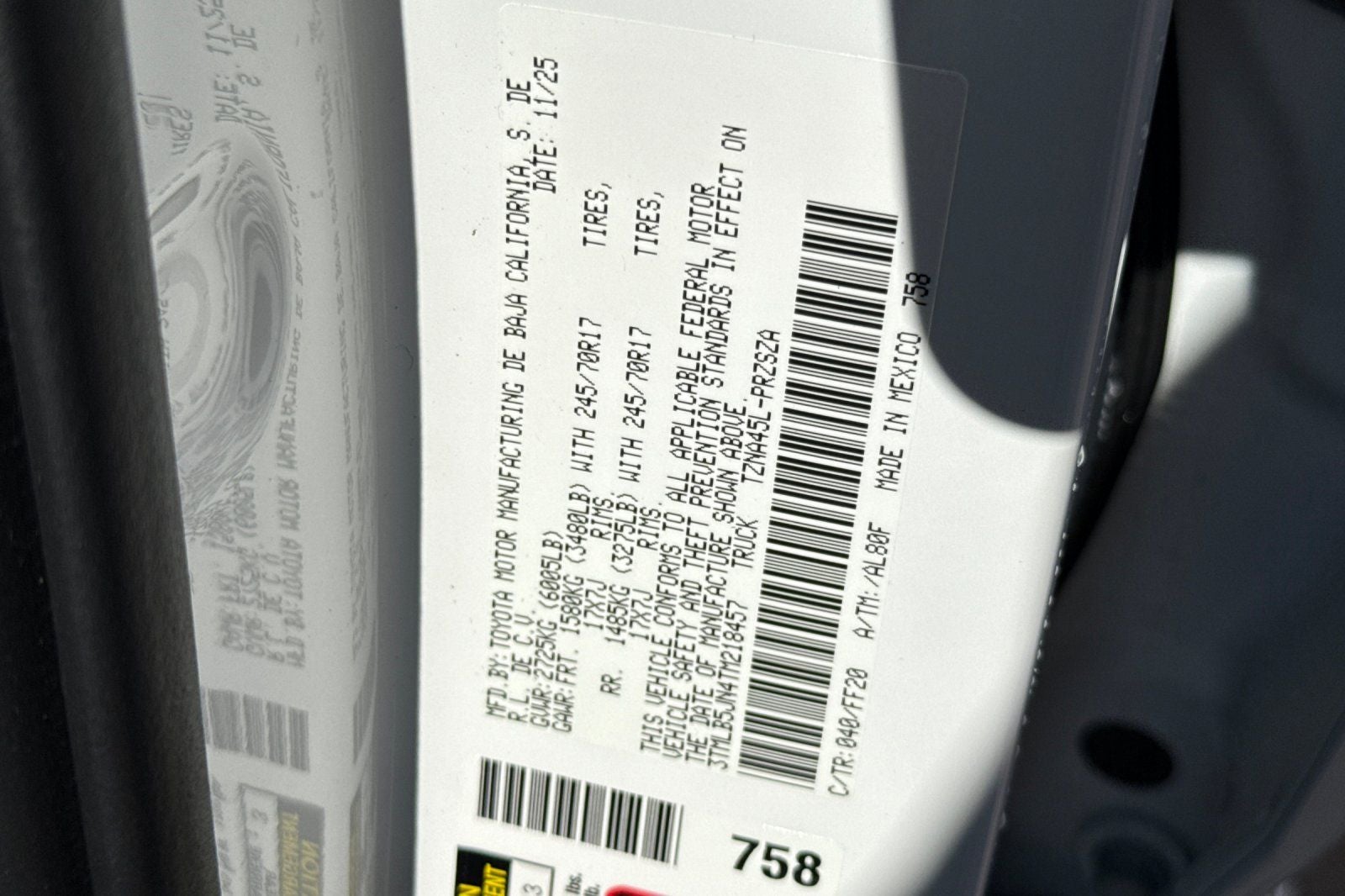 2026 Toyota Tacoma SR5