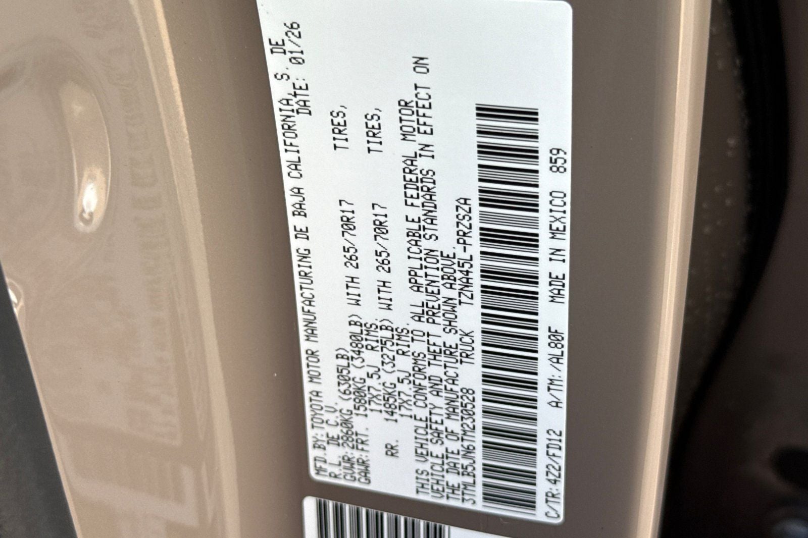 2026 Toyota Tacoma TRD Off-Road