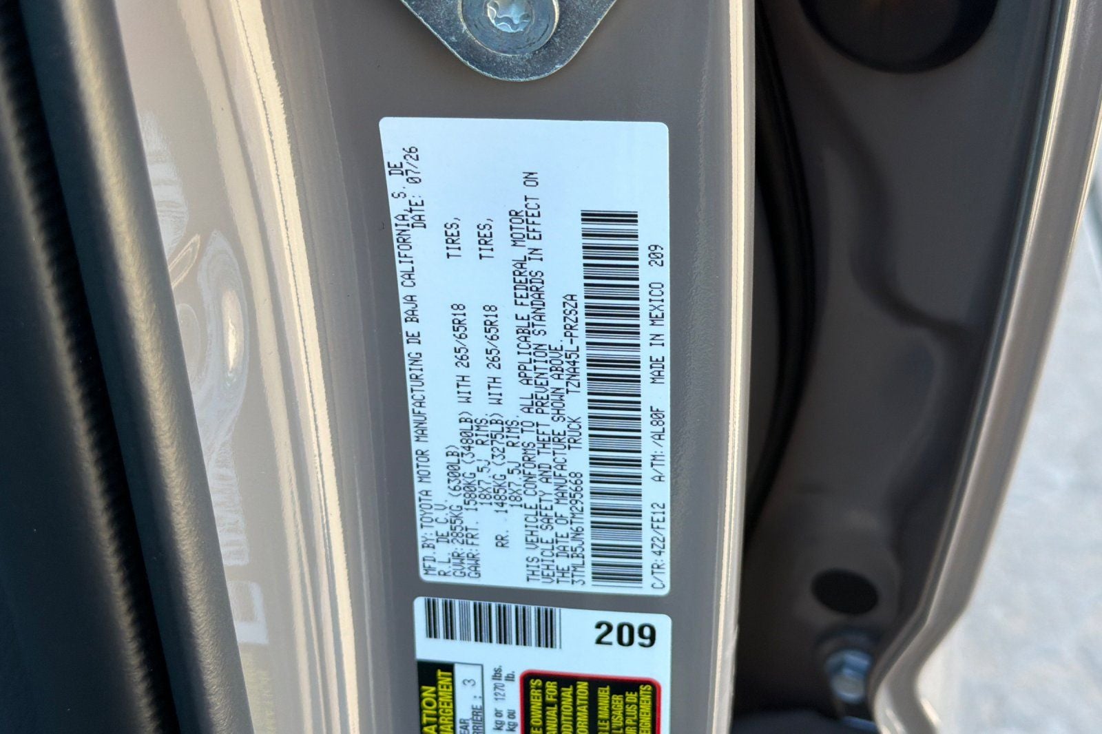 2026 Toyota Tacoma TRD Sport