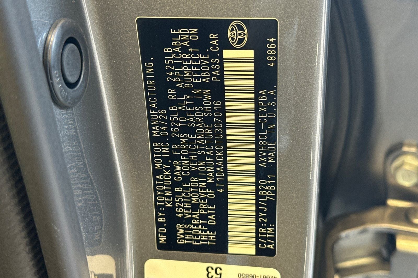 2026 Toyota Camry XSE