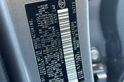 2026 Toyota Camry SE