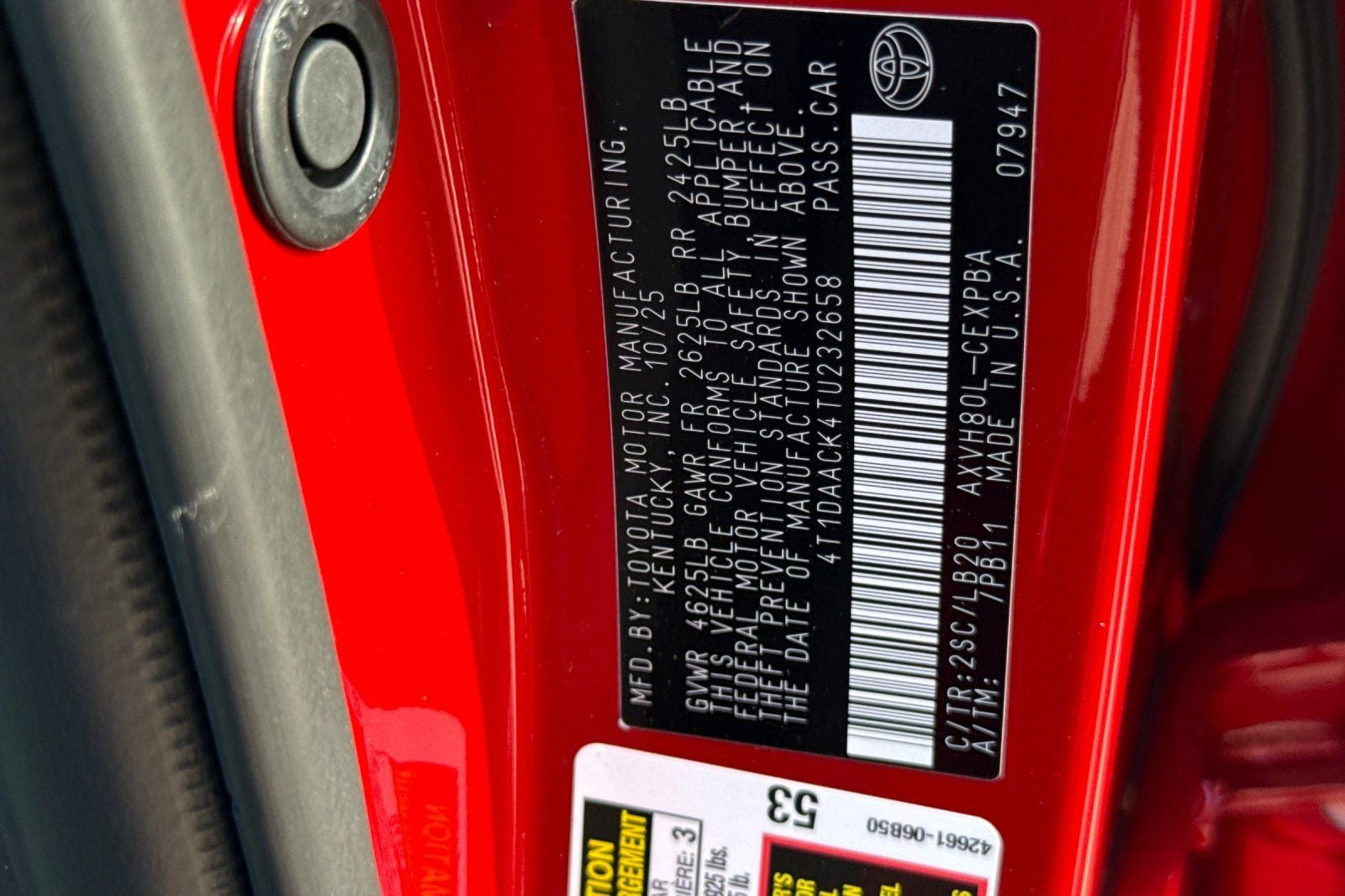 2026 Toyota Camry XSE