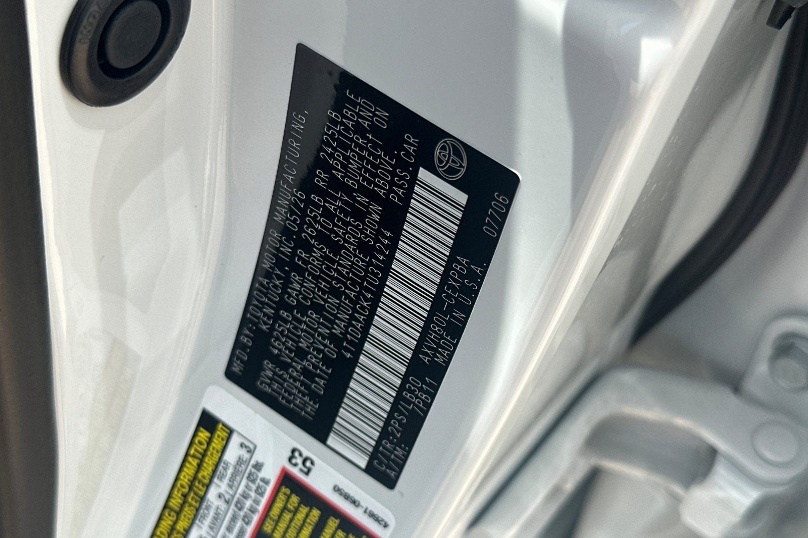2026 Toyota Camry XSE