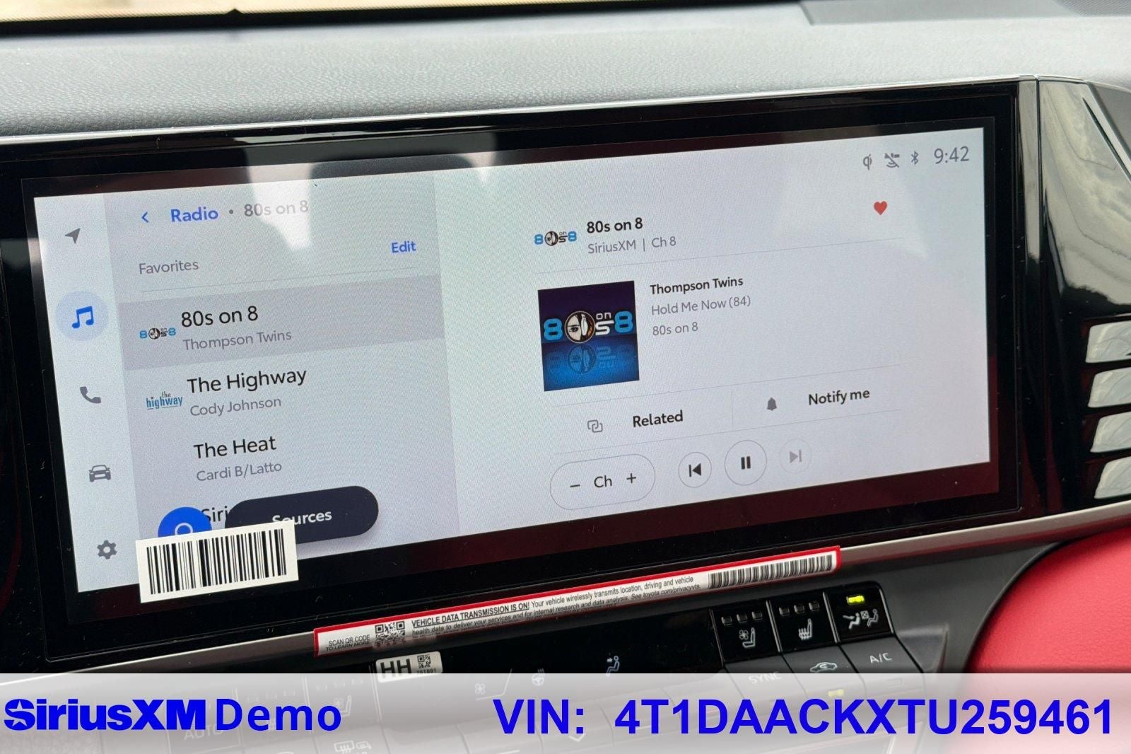 2026 Toyota Camry XSE