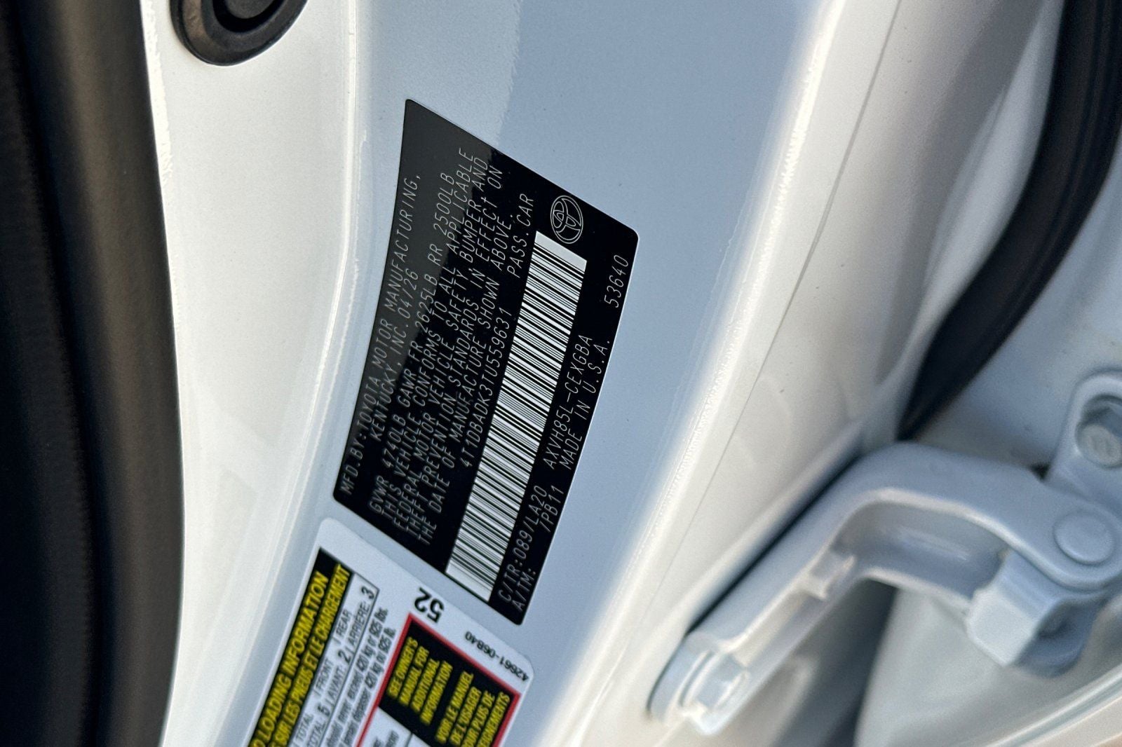 2026 Toyota Camry XLE AWD