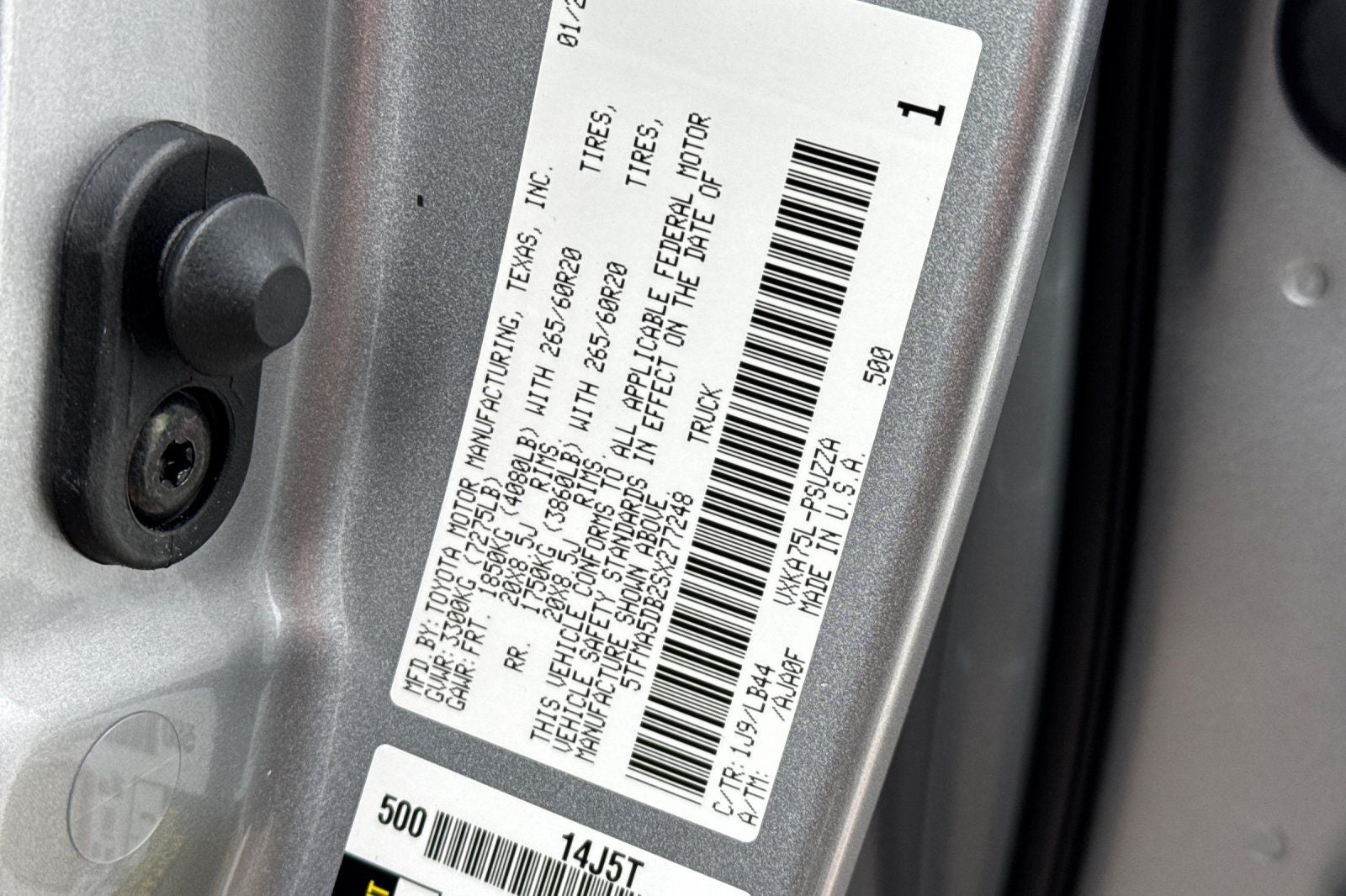 2025 Toyota Tundra 1794 Edition