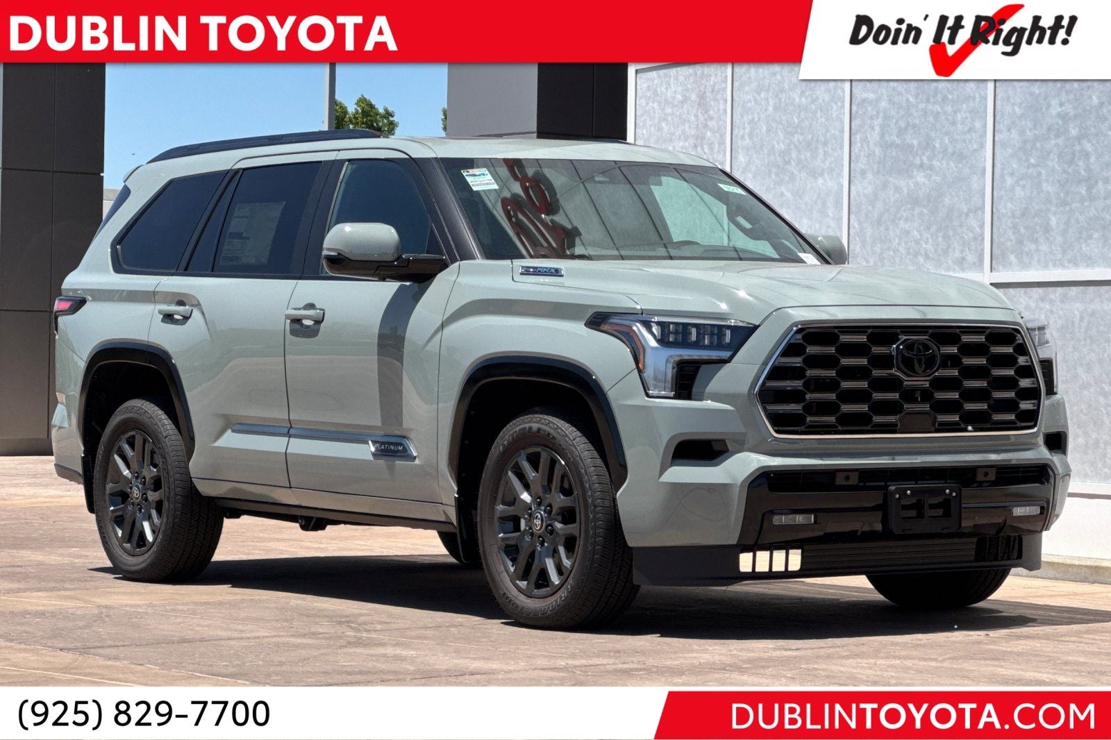 2026 Toyota Sequoia Platinum 4WD i-FORCE MAX Hybrid's photo