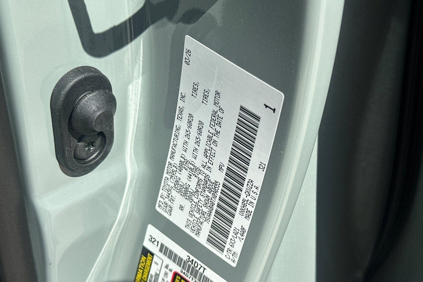 2026 Toyota Sequoia Platinum