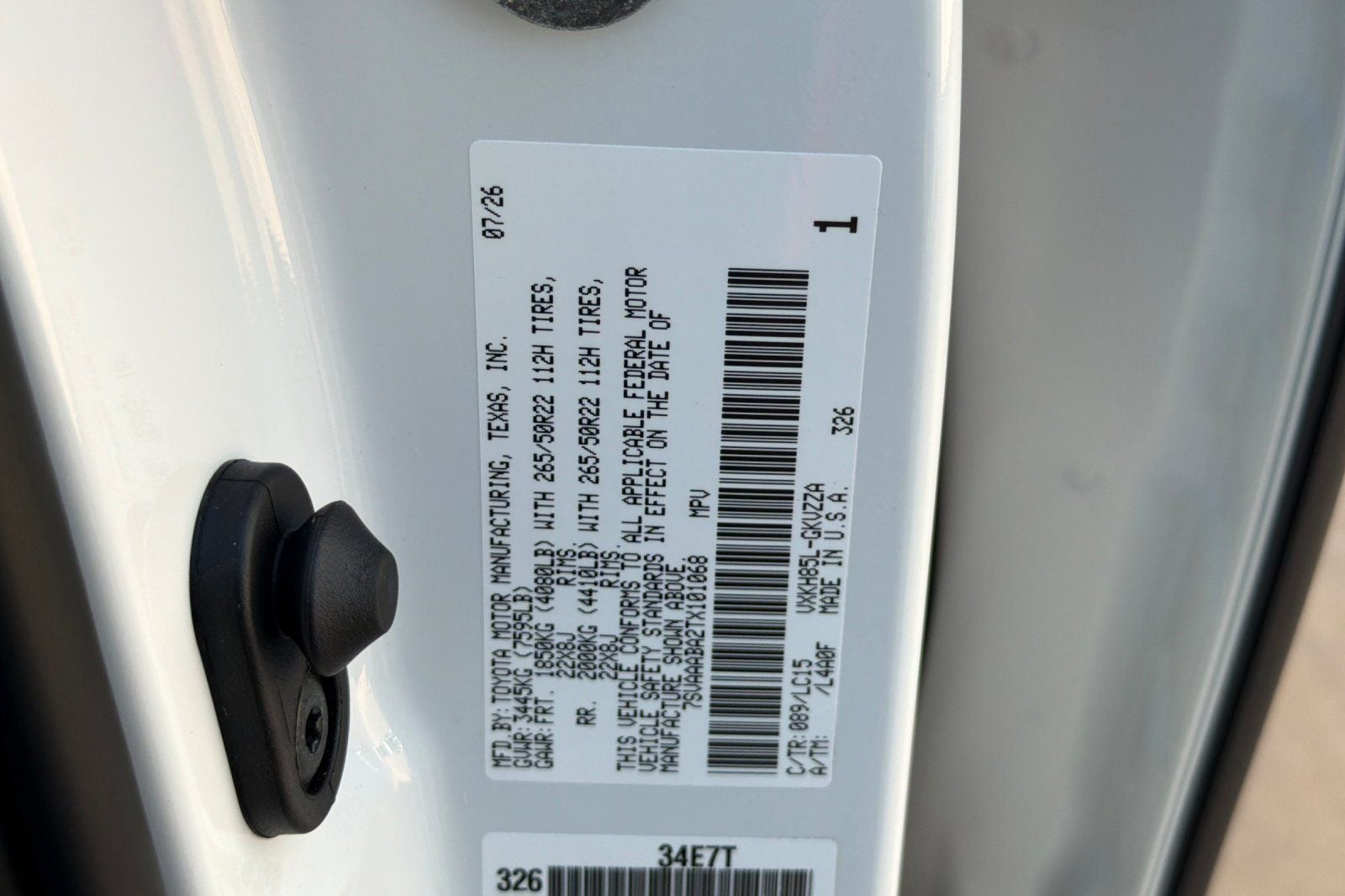 2026 Toyota Sequoia Capstone