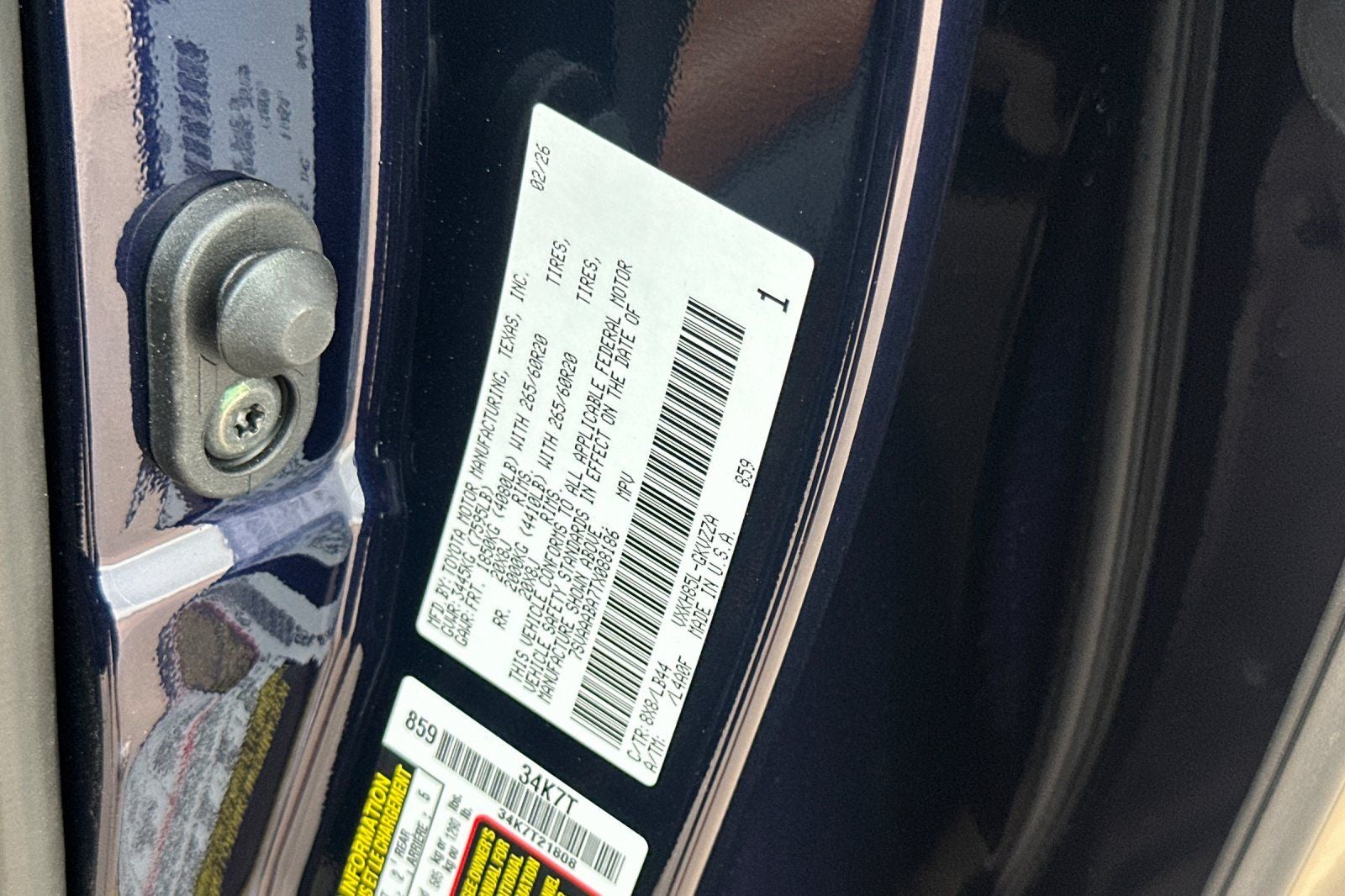 2026 Toyota Sequoia 1794 Edition