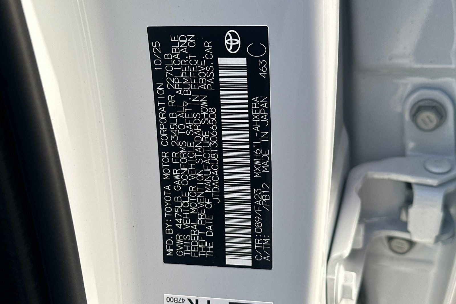 2026 Toyota Prius Plug-in Hybrid SE