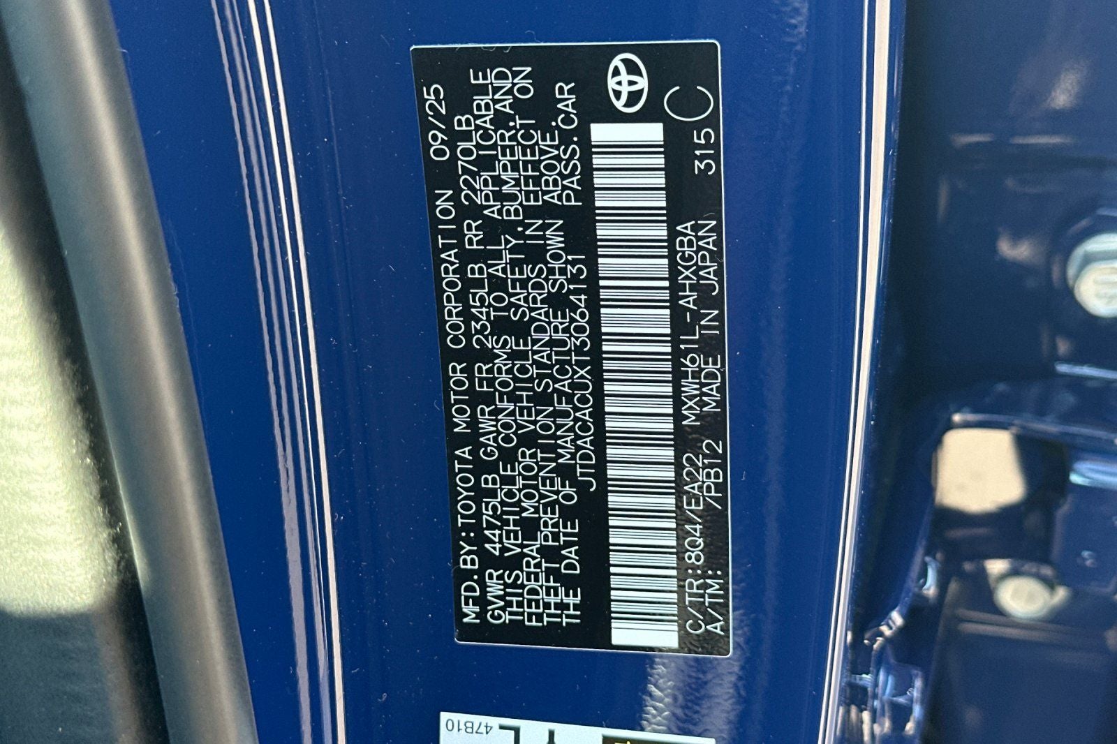 2026 Toyota Prius Plug-in Hybrid XSE