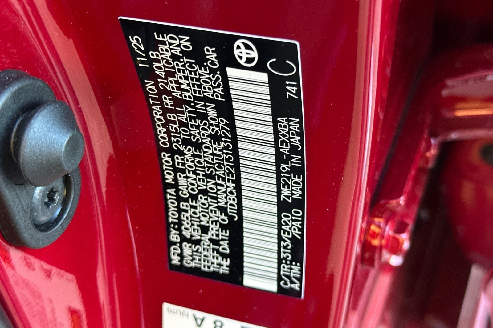 2026 Toyota Corolla Hybrid XLE