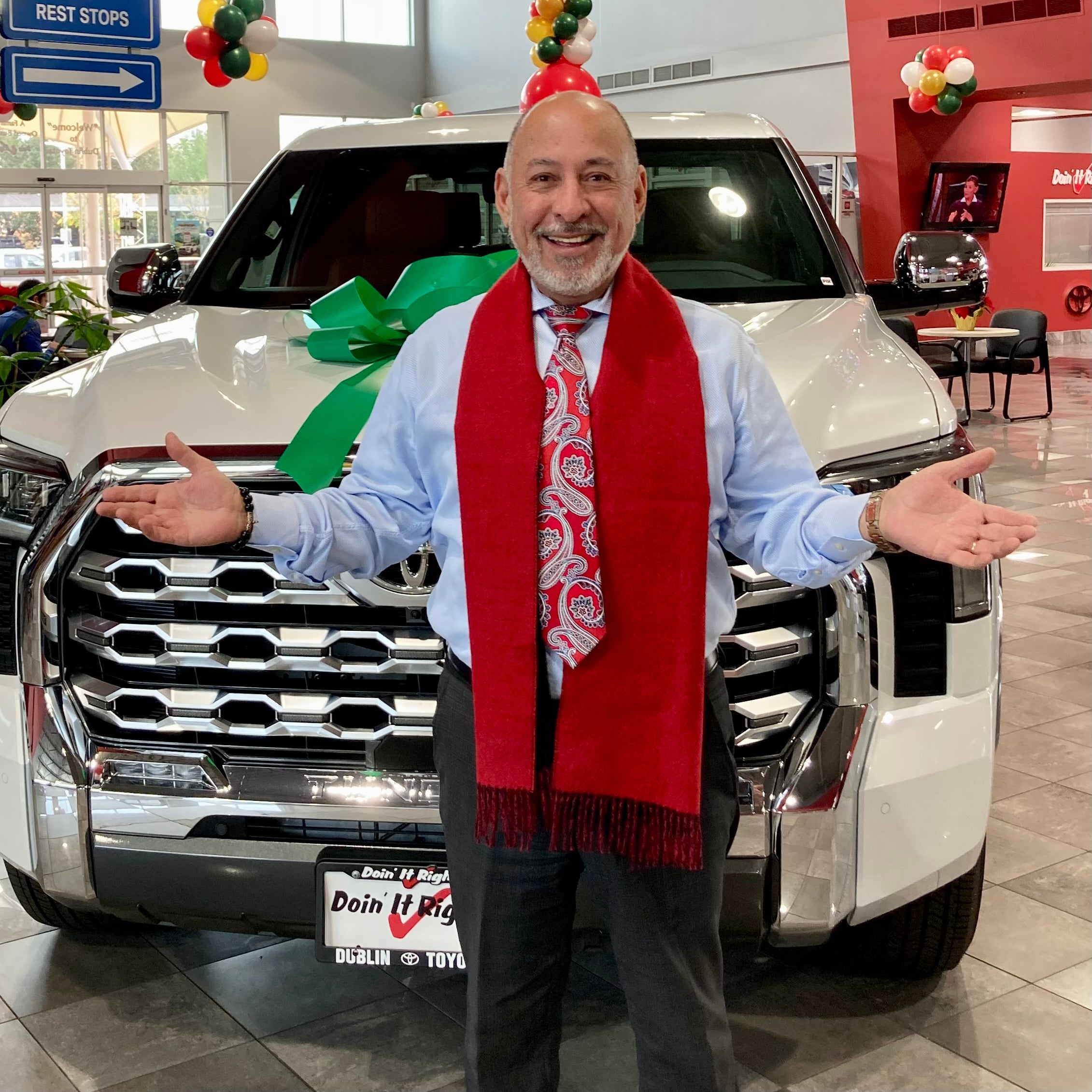 Javier at Dublin Toyota