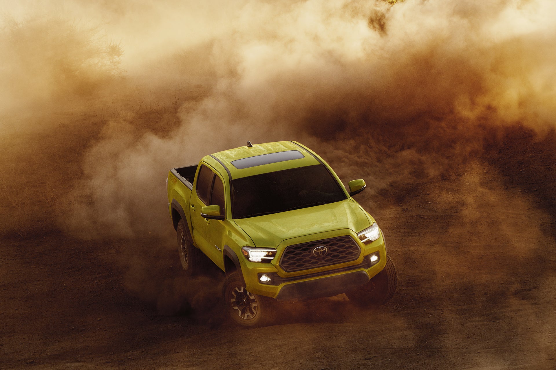 2023 Tacoma In the dirt