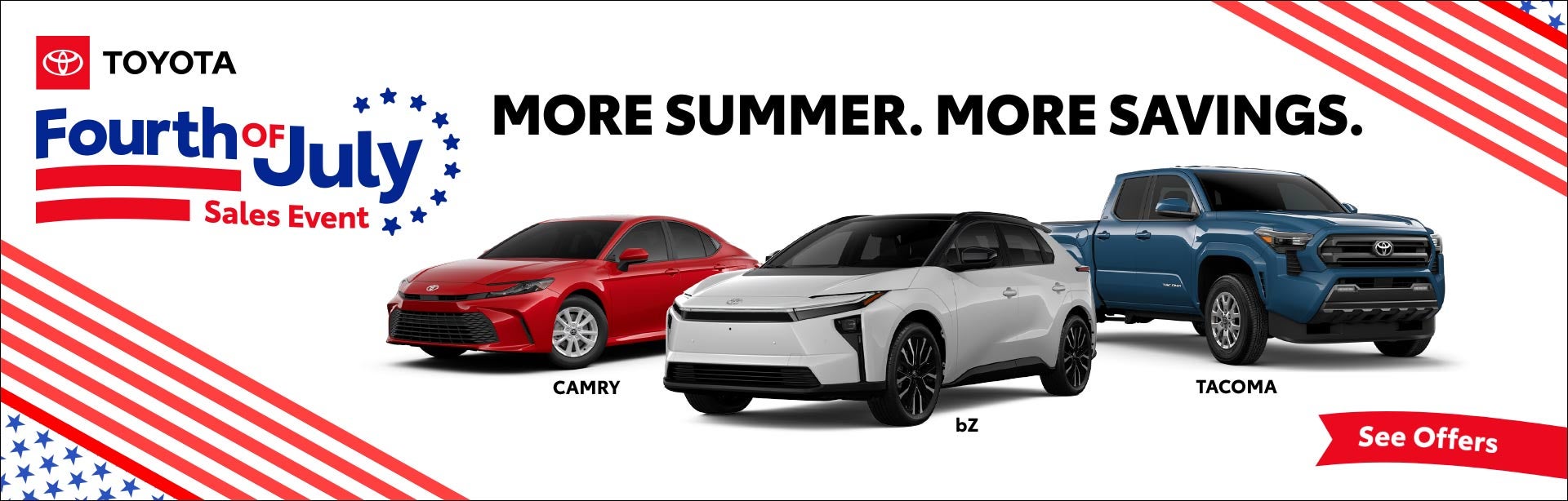 Toyota July 4th Sale