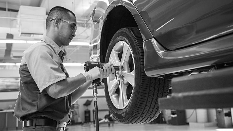 get your tires fixed at our tire repair shop in Dublin, CA
